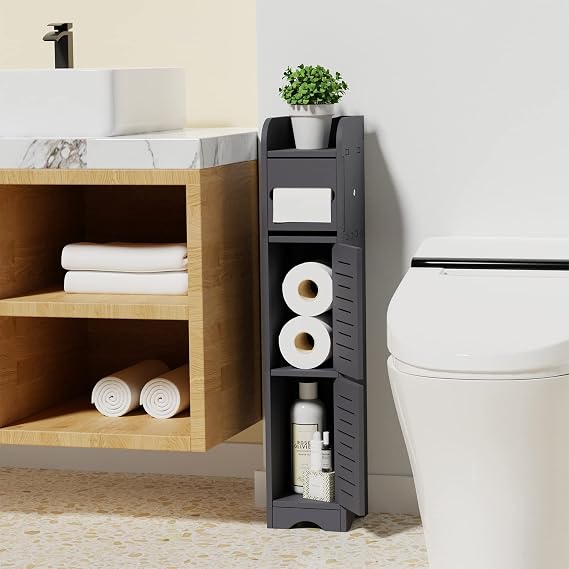 Amazon.com: GAKOV Toilet Paper Storage,Small Bathroom Storage ...