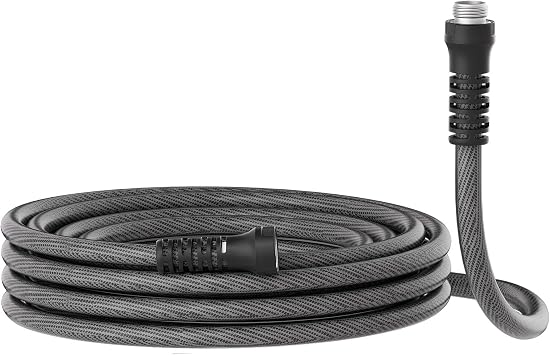 10 FT Garden Hose 5/8",Flexible Water Hose,Lightweight | Kink-Resistant,Leak-Free Connections,Male to Female Fittings,Durable Braided Hose with Swivel Handle for Lawn & Garden