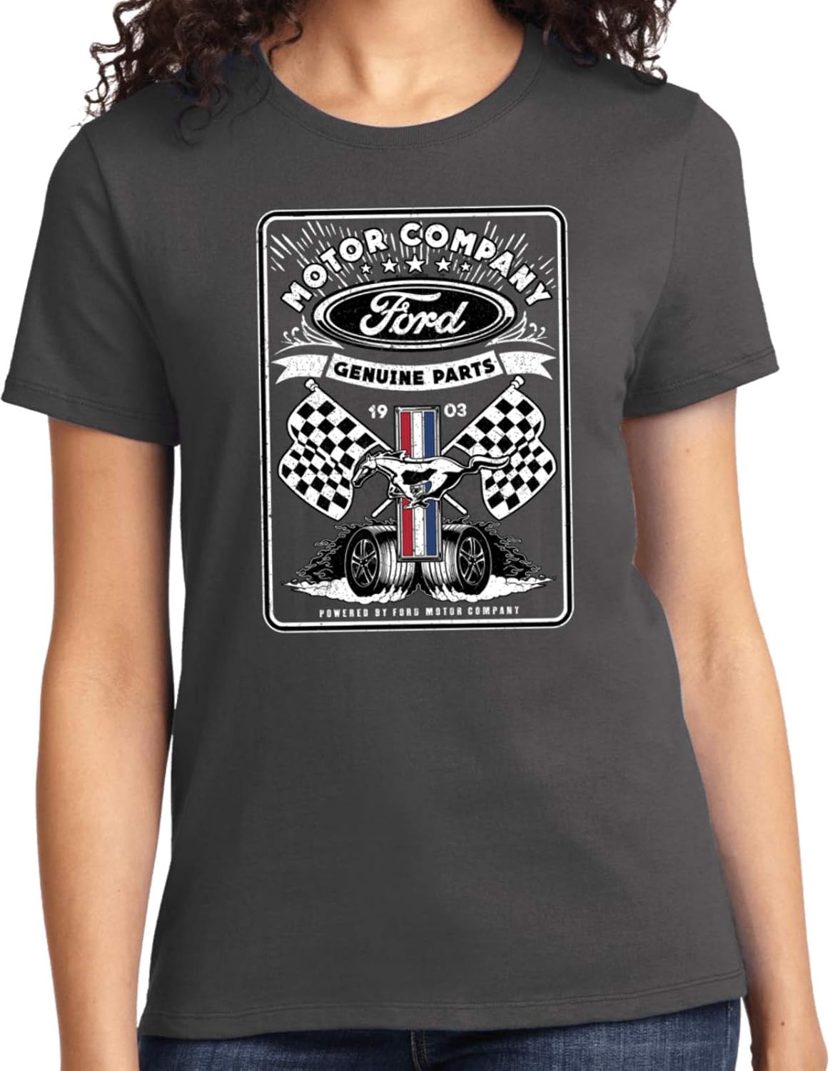 Ford Genuine Parts Racing Ladies T-Shirt