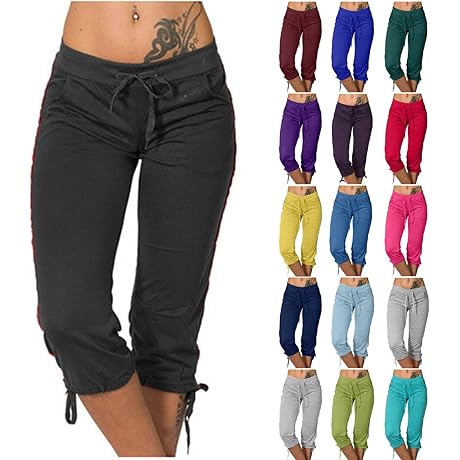 Women's Capri Joggers: The Ultimate Casual Comfort for Active Lifestyles