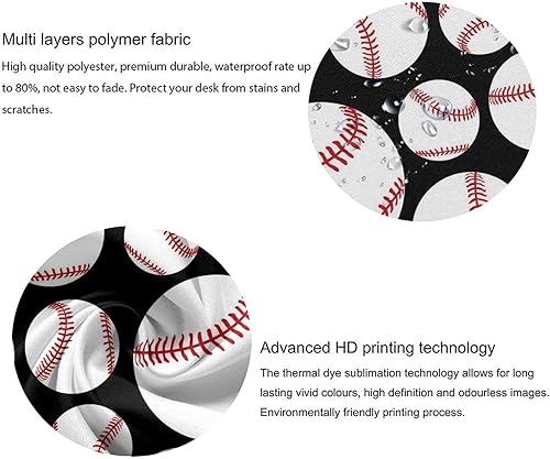 Miniatura 8 de JZDACH Norse Viking - Mantel redondo de tela vegvisir, mantel de tela de poliéster para mesa redonda, lavable, resistente al agua, lavable, para