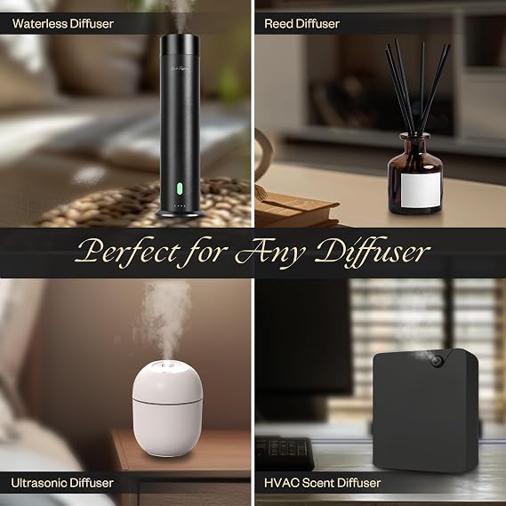 My Way Diffuser Oil - Oil for Diffuser Inspired by The One Hotel - Includes Cedar, Bergamot, Sandalwood - Hotel Diffuser Oil Fits Any Diffuser - 120mL, 4.1 Fl Oz