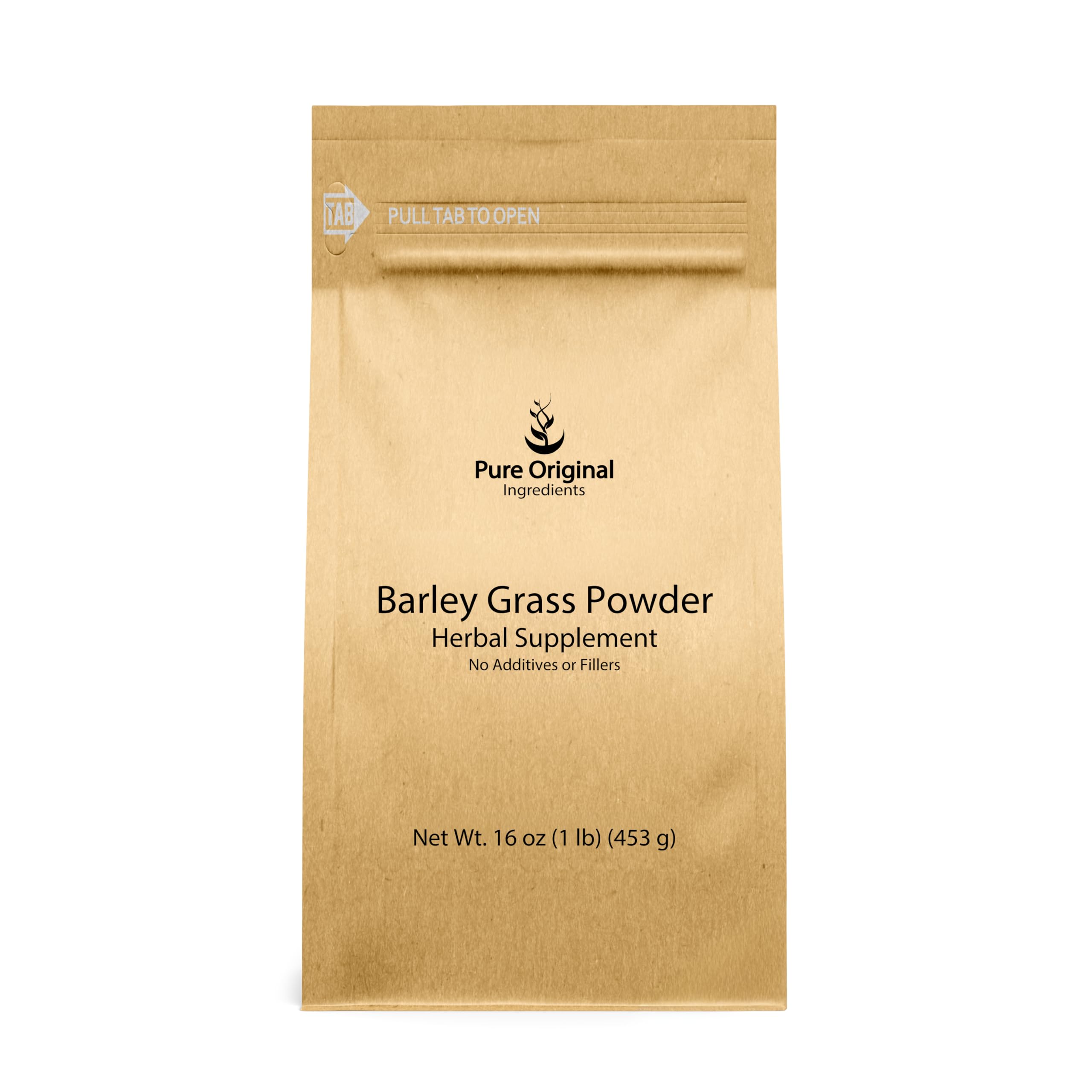 Barley Grass Powder, 1 lb, Herbal Supplement, Always Pure, No Fillers