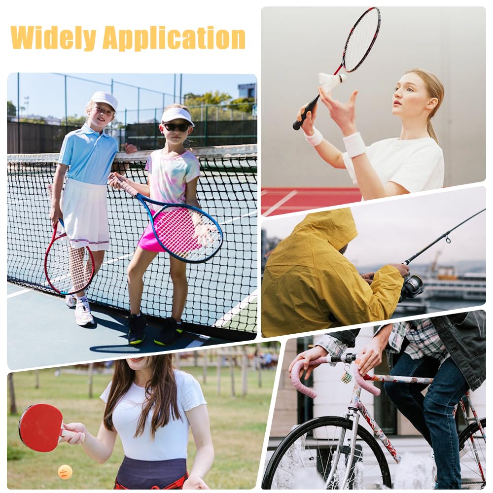 Grip Tennis - Grip Raquette de Tennis Surgrip Overgrip Antidérapant Grip Badminton pour Tennis Raquette de Raquette de Pêche de Badminton Squash