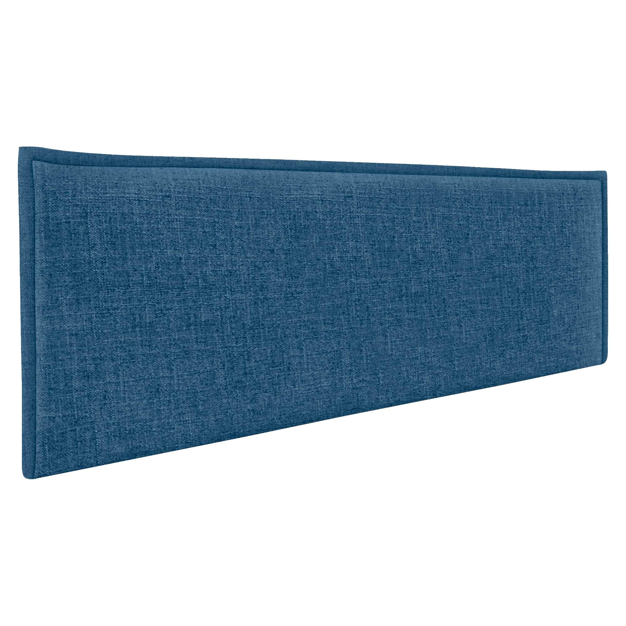 DHOME Solid Natural Linen Headboard with Trim Upholstered Headboard Bed Bedroom Modern Top Trending (Natural Linen, 160 x 105 cm with Legs (Beds 150/160)) — view 61