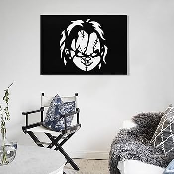 USJ チャッキー　アートパネル Amazon.co.jp: チャッキー チャイルドプレイ ホラー映画 アニメ