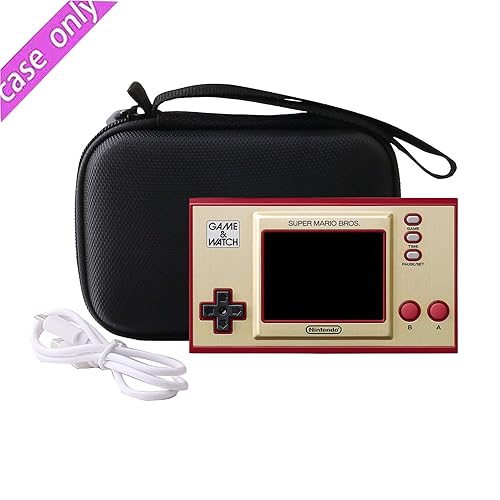 Vista 8 de WERJIA Hard Carrying Case Compatible with Nintendo Game & Watch: The Legend of Zelda And Super Mario Bros