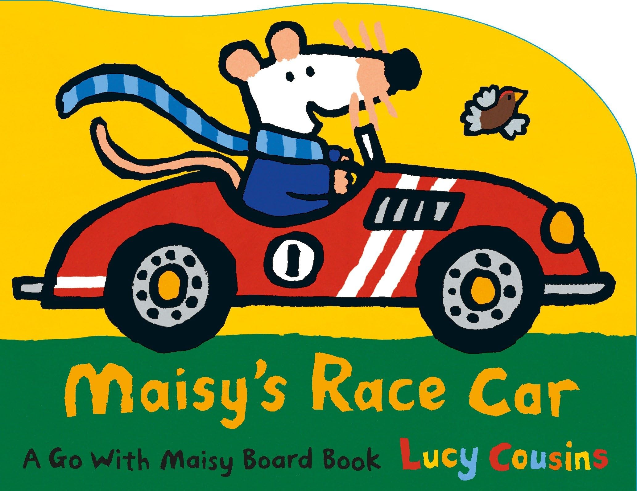 - Maisy's Race Car: A Go with Maisy Board Book (A Car-Shaped Board Book About Maisy the Mouse's Racing Adventure for Toddlers)