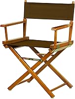 Vista 481 de Silla de Director de 18" Marco Blanco Lona Rosa