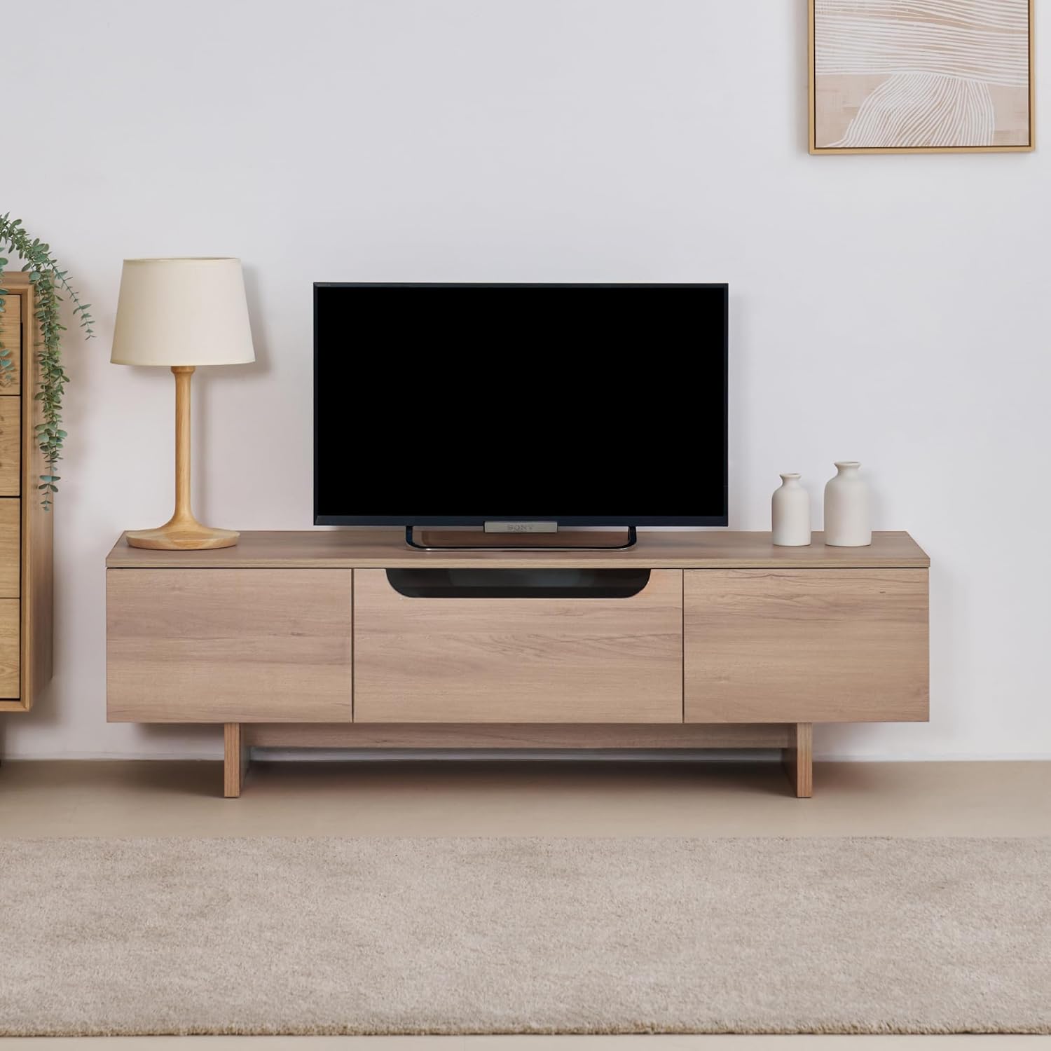 美品＊Francfranc ソルティール TVボード ホワイト リビング収納