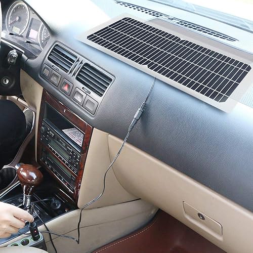 Miniatura 8 de XINPUGUNAG Kit de panel solar de 18 V 10 W, cargador de batería semi-flexible de célula monocristalina DIY módulo conector DC 12 V 5 V USB