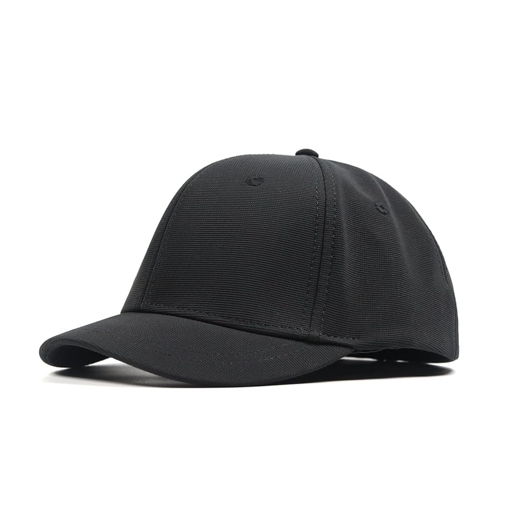 帽子 STRETCH ACTIVE CAP BLACK ONE SIZE WaveBuilder Stretch Cap for Men's Waves, Black, 1 Count