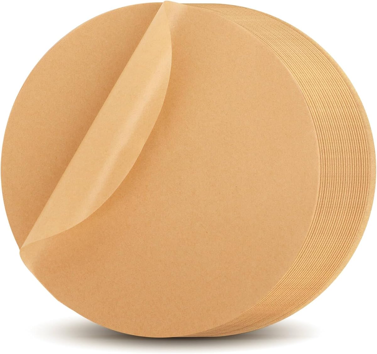 200Pcs 8-Inch Round Baking Parchment Paper - Parchment sheets Made for Delicious Baking Results, Perfectly Fits Standard Pans, Non-Stick, Waterproof, and Tear-Resistant