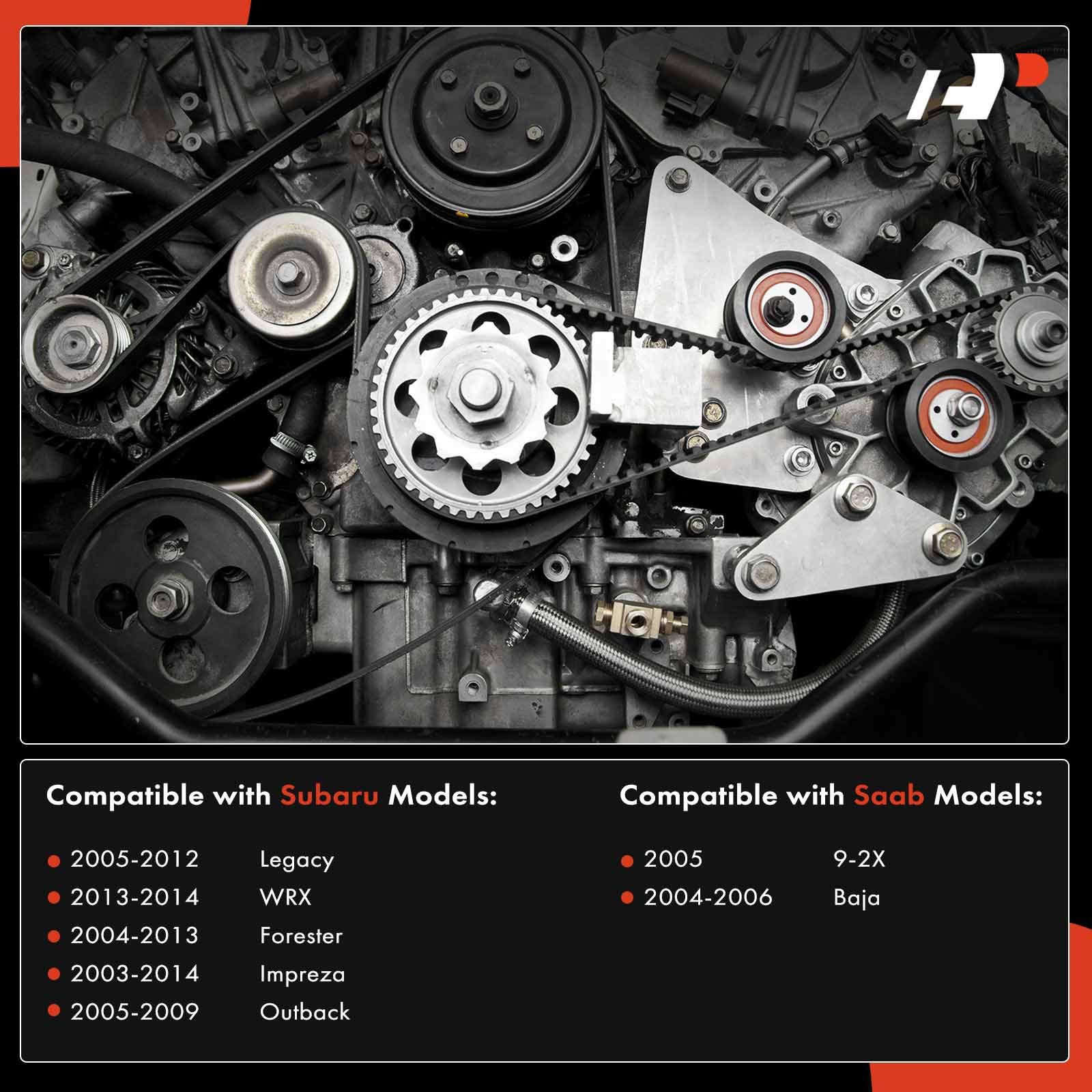 Subaru Outback Timing Belt Kit Timing Belt Kit Water Pump For 2006-2012 Subaru Impreza 2006 Subaru Legacy Timing Belt