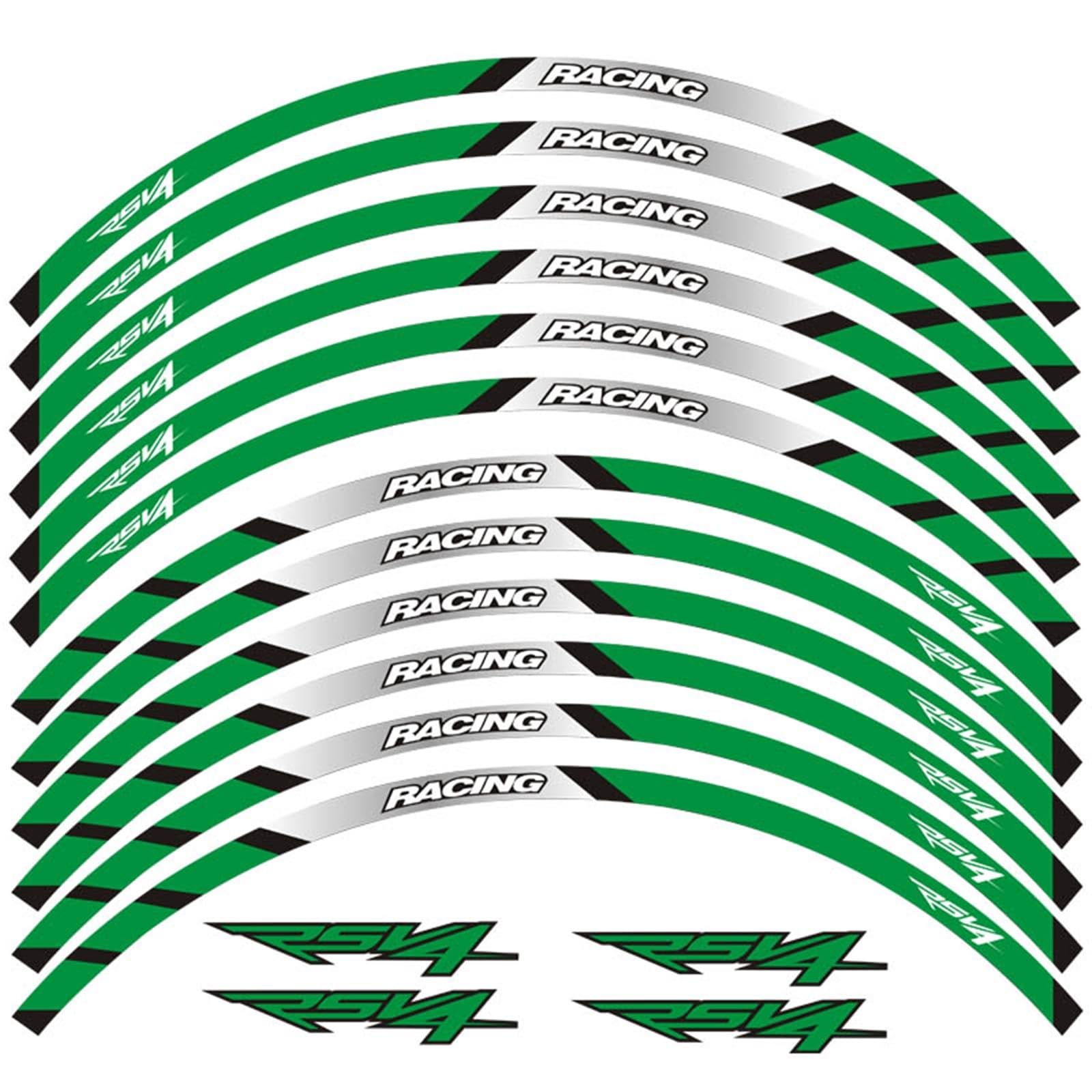 Decorative Stickers Motorcycle Wheel Sticker Stripe Reflective Rim for Aprilia RSV4 Rsv4