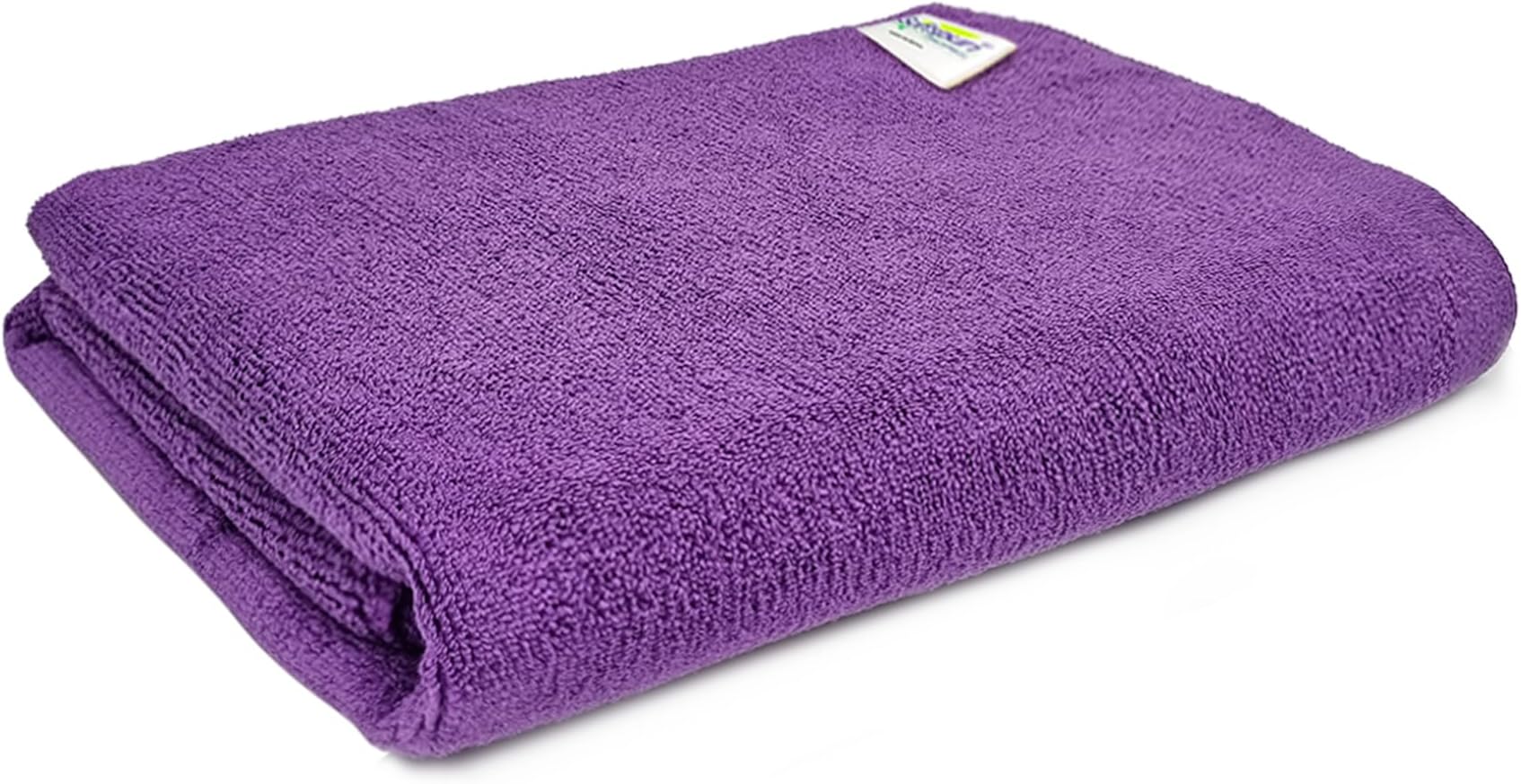 SOFTSPUN Microfiber Hair & Face Care Bath Towel 1pc 60x120cm Purple! Ultra Absorbent Super Soft & Comfortable Quick Drying for Men & Women Daily Use for Size Unisex.