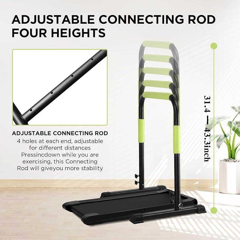 Walking Pad Handle Bar Phone Holder Support Bar image 3