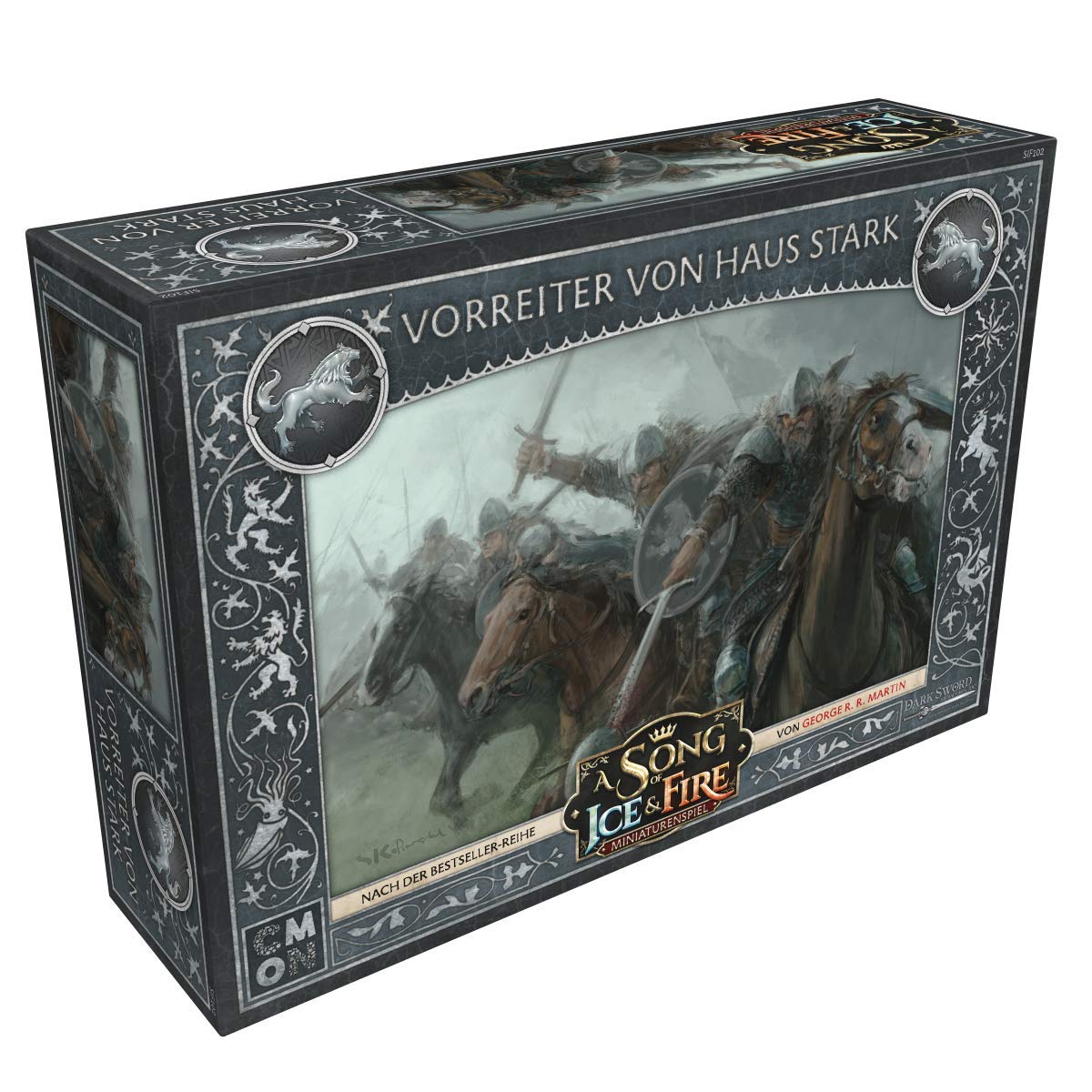 CMON Canción de Hielo y Fuego Elefantes de Guerra de la Compañía Dorada Juego de Miniaturas — view 23
