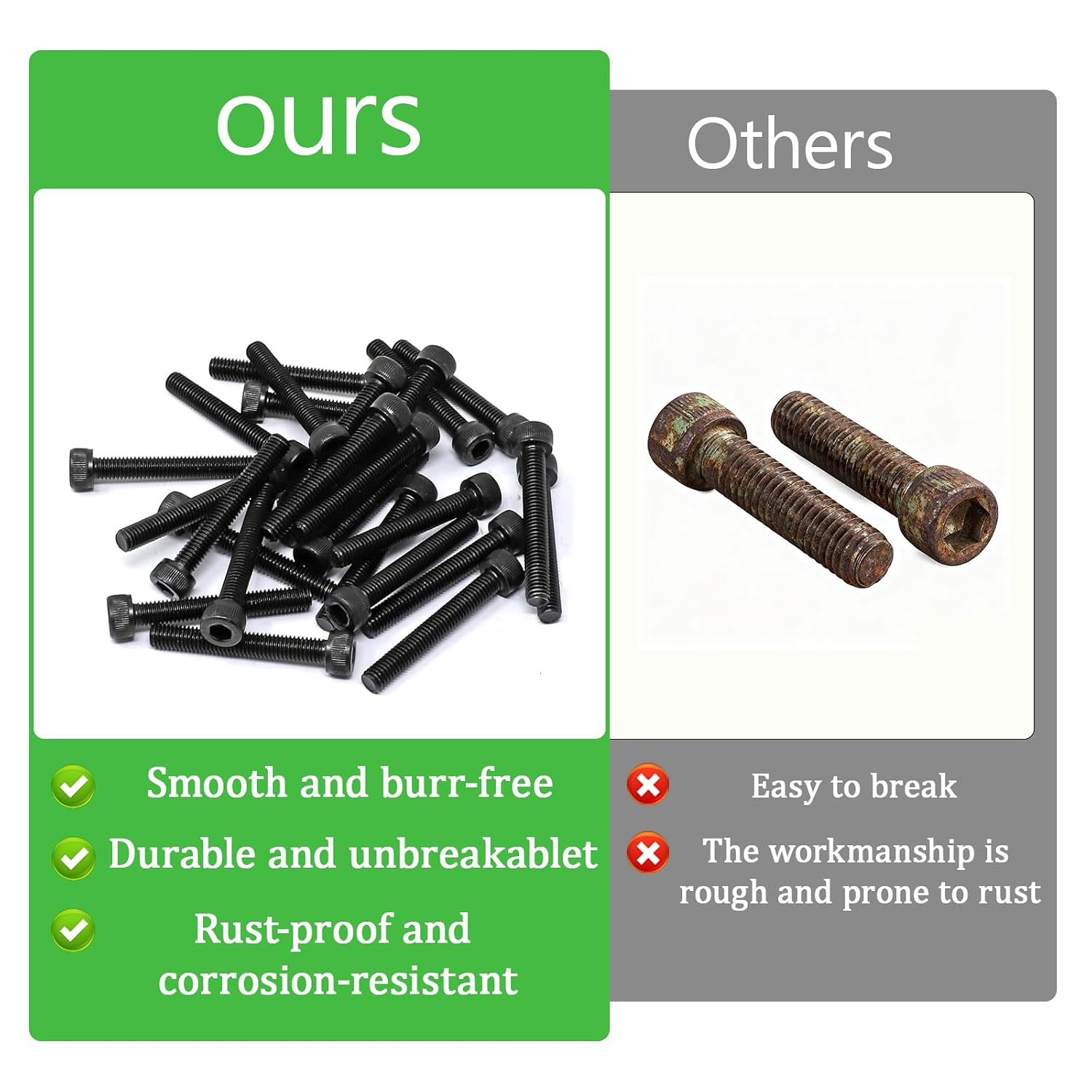 140Pcs M3 x 30mm Hex Socket Head Cap Screws Bolts, Carbon Steel, Black Oxide Finish, Allen Socket Drive, Full Threads,with Hex Spanner