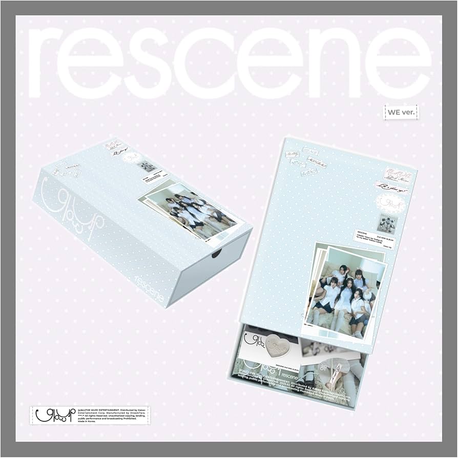 Amazon.com: RESCENE Glow Up 2nd Mini Album with Tracking Sealed
