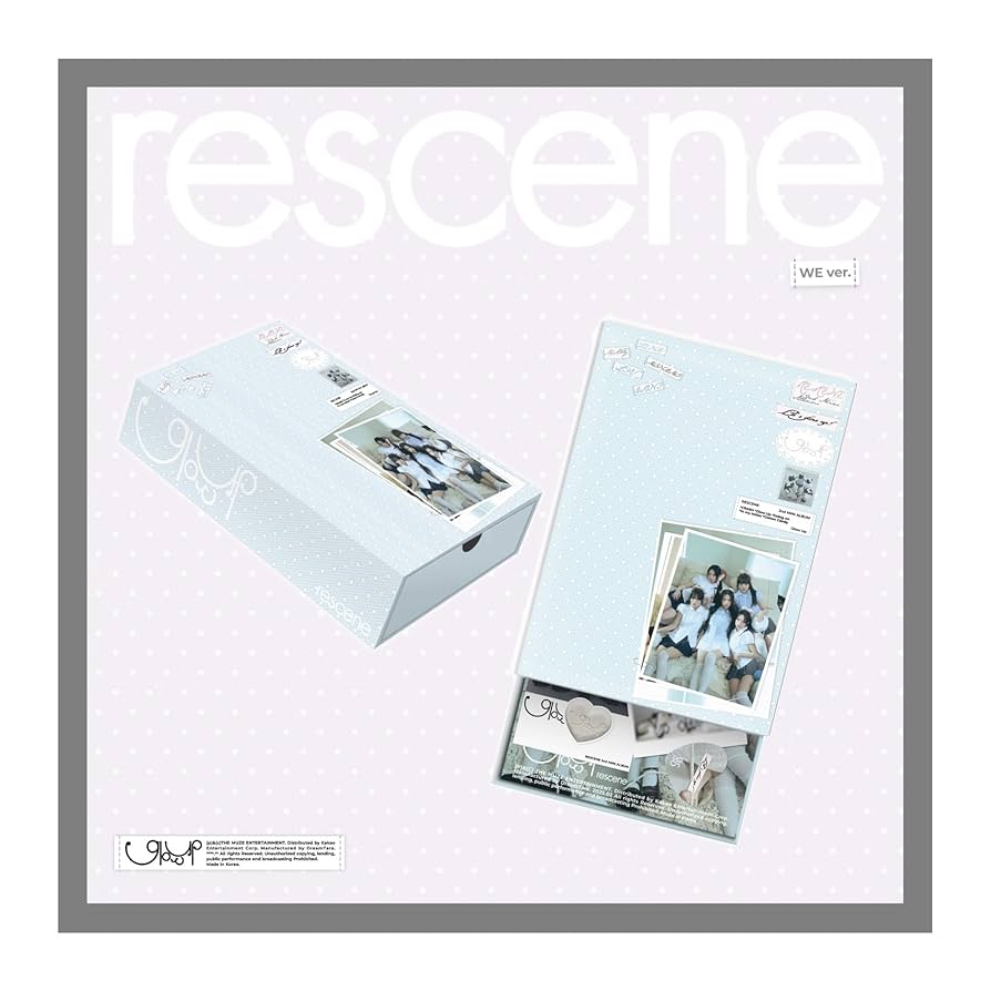 rescene Glow Up サイン入りアルバム rescene Glow Up サイン入りアルバム