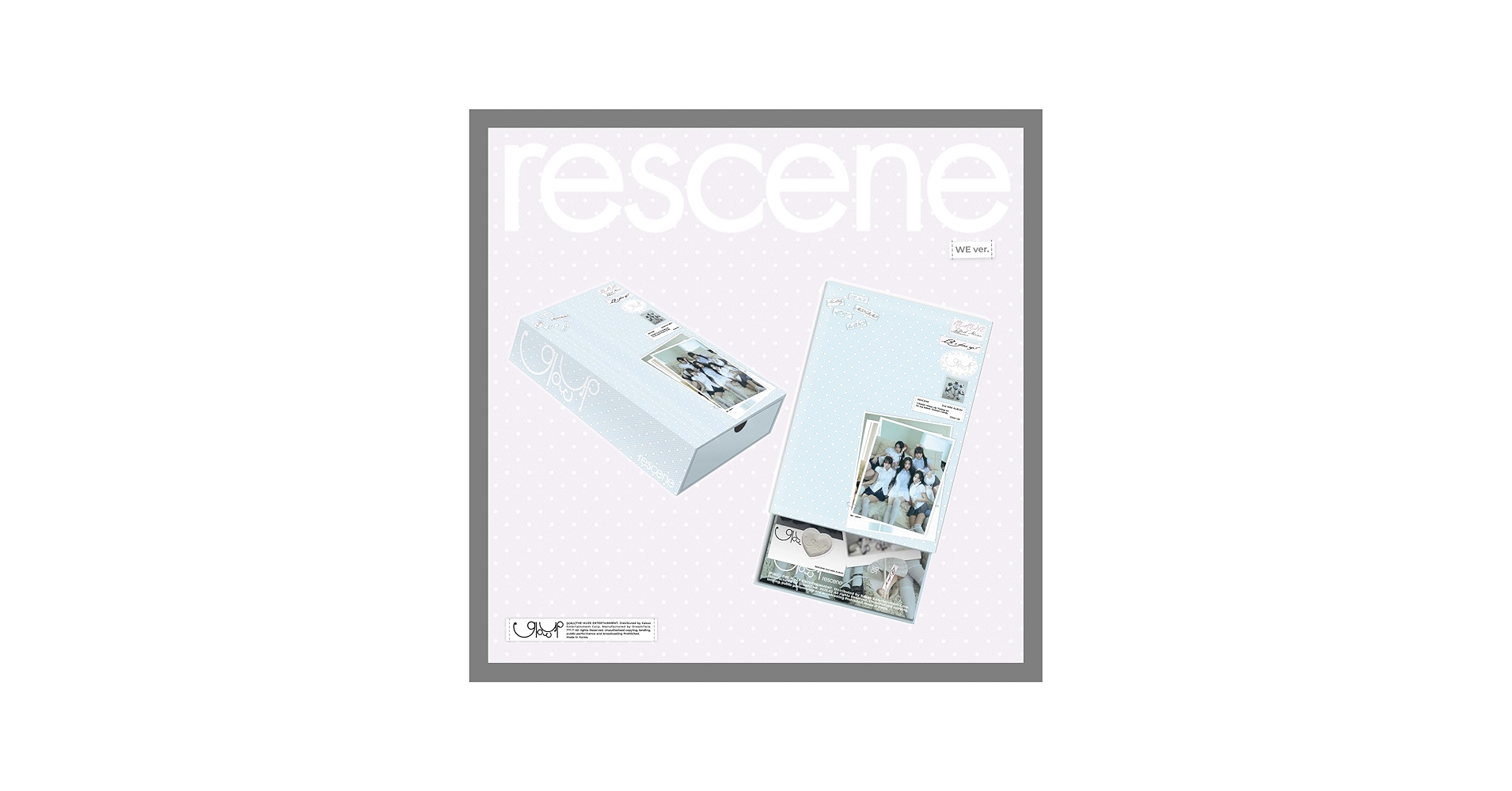 Amazon.co.jp: RESCENE Glow Up 2nd Mini Album with Tracking