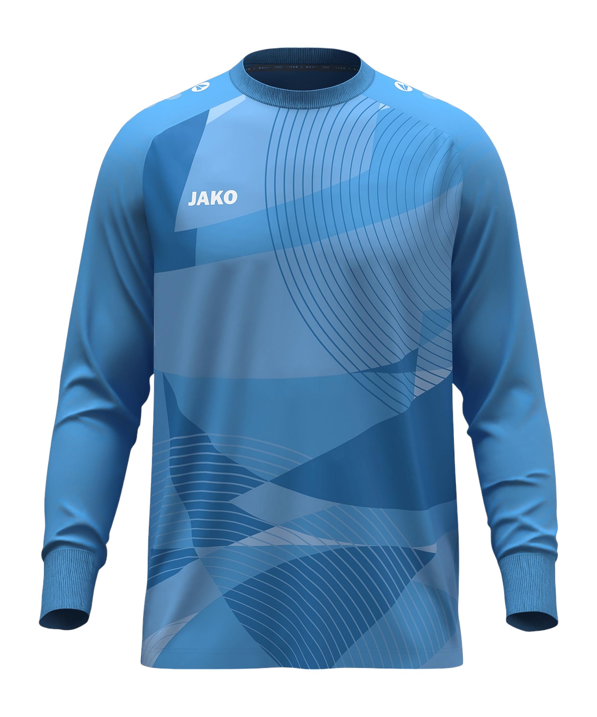 JAKO Unisex River Goalkeeper Jersey, SkyBlue, XXL
