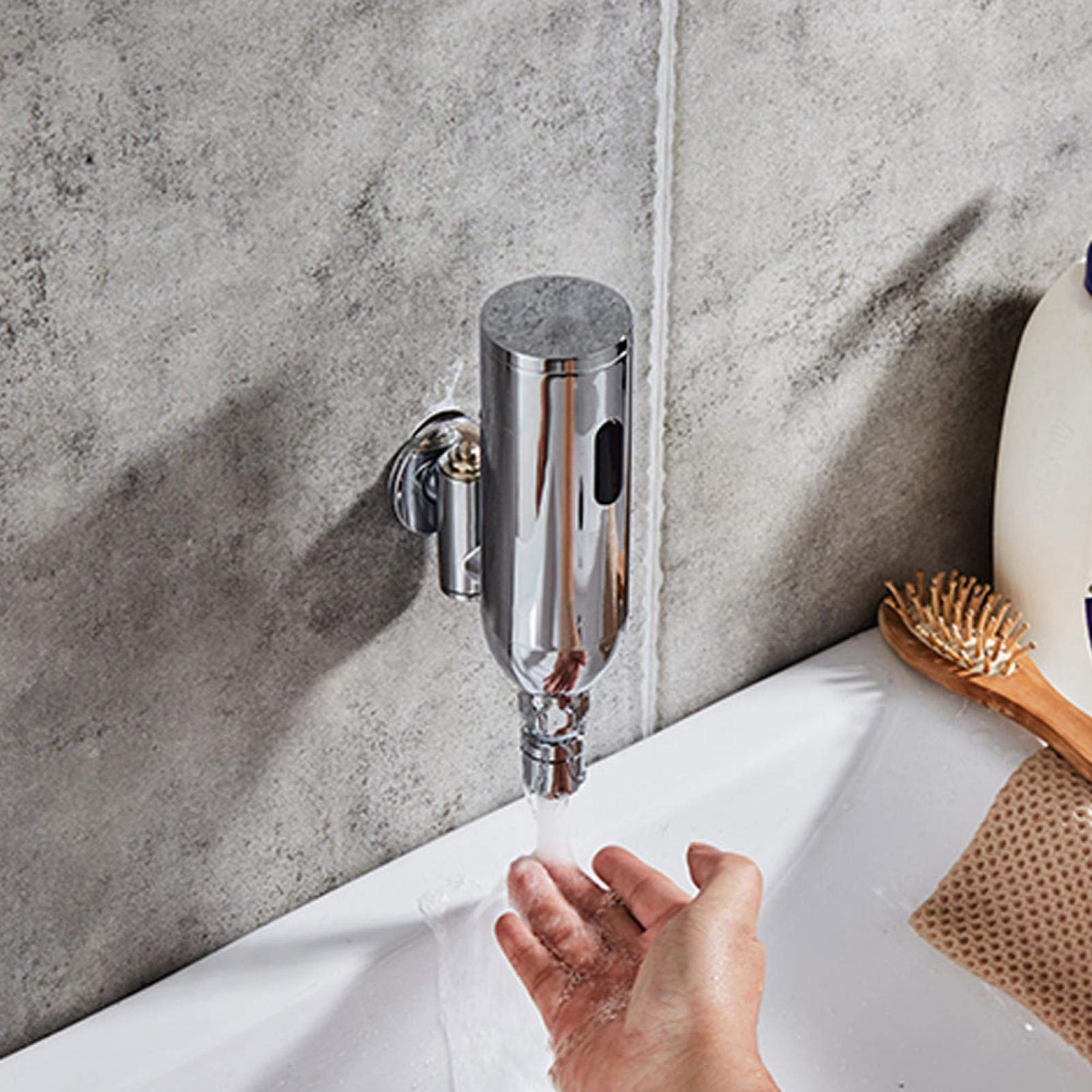 G1/2in capteur Infrarouge Robinet Bassin Universel Unique Robinet d'eau Froide Universel Dispositif de Lavage des Mains pour l'utilisation à Domicile hôtel hôpital