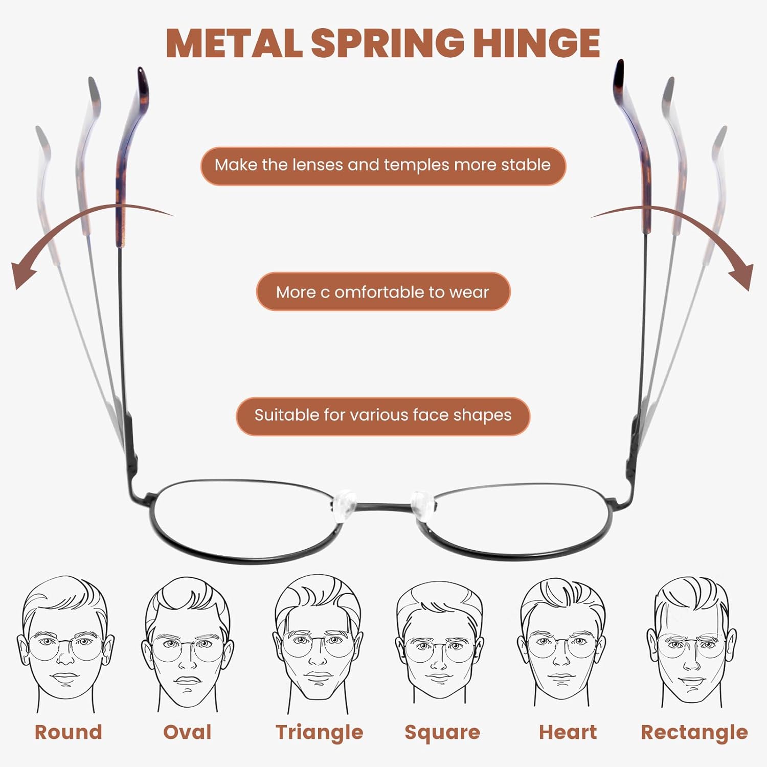 Progressive Reading Glasses Men Women Blue Light Blocking Photochromic Multifocus Reader Transition Sunglasses - Image 6