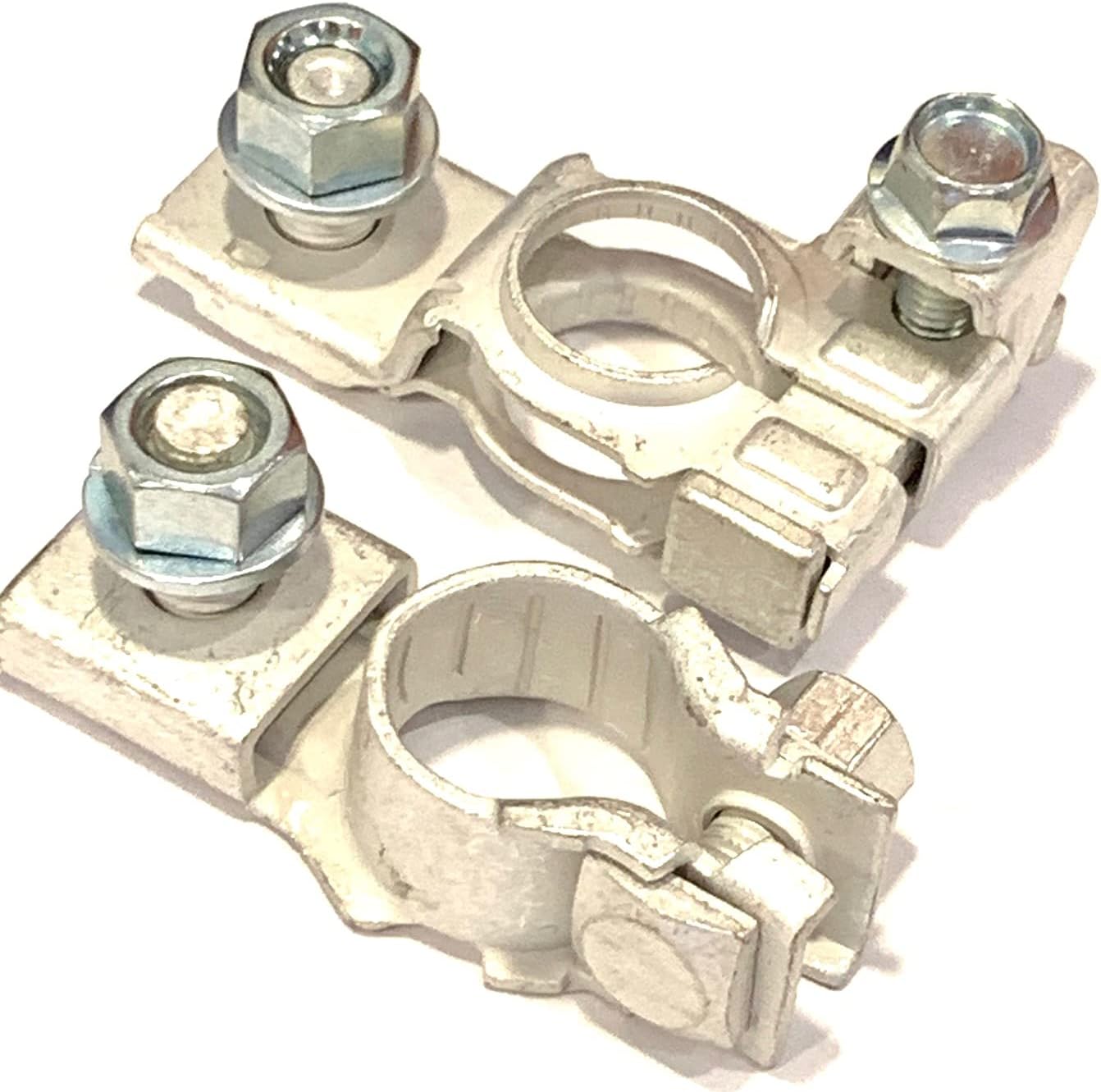 EDS Terminal Set NEW 90982-05058 9098205058 POSITIVE Battery Terminal & 9098206061 90982-06061 NEGATIVE Battery Terminal Nut for Camry Avalon RAV4 etc