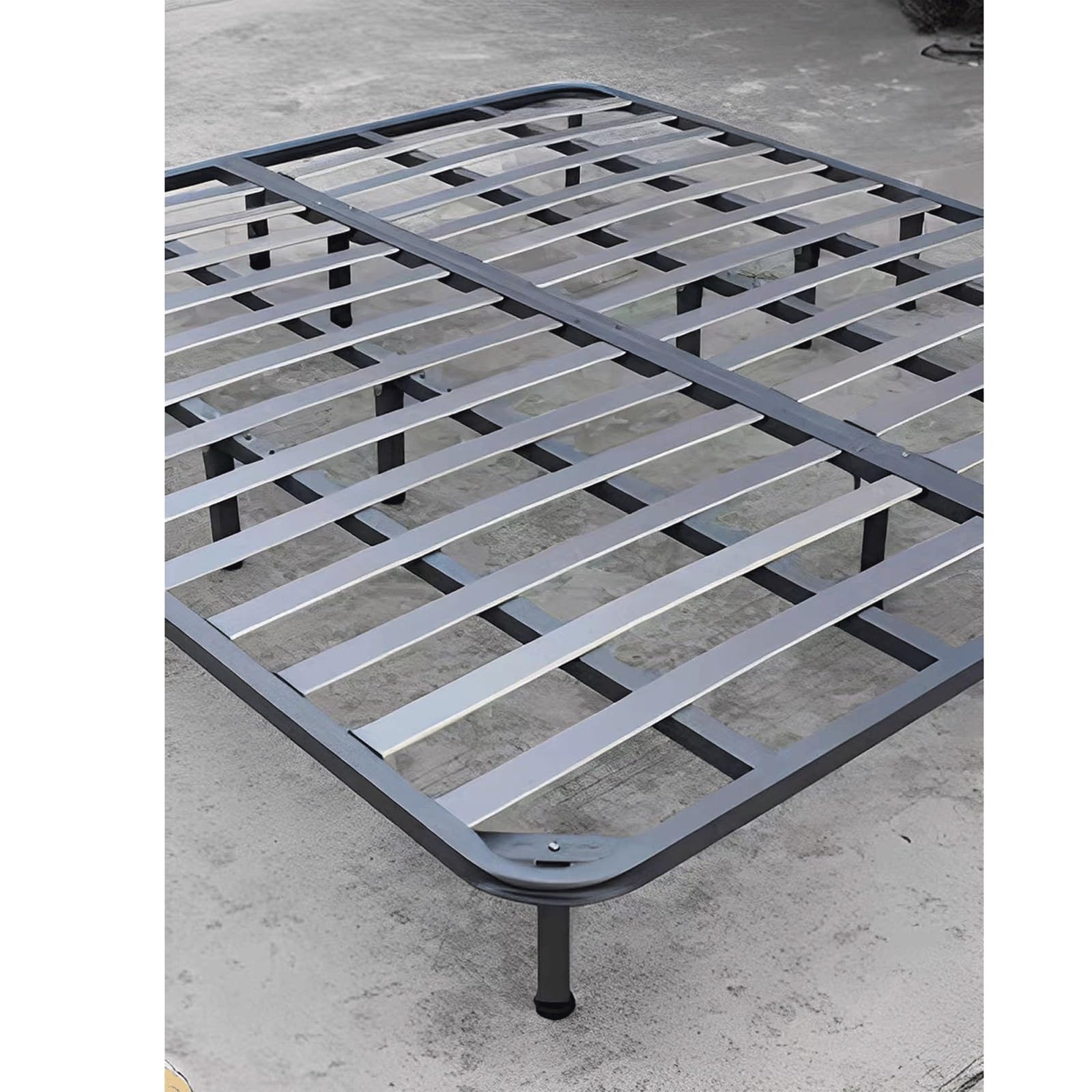 Juego de Patas de Repuesto de 4 Uds., Patas Ajustables for Muebles, Patas de Soporte de Metal for baño, Patas de Mueble de Tubo Cuadrado, Patas de Cama con Tornillos(21cm/8.3in)