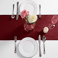 Vista 54 de Manyshofu 12Pcs Satin Orange Table Runner - 12 x 72 Inch Long Size, Party Table Runner Decor Bright & Smooth Wedding Decorations Table Runners for