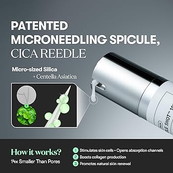 Amazon.com: VT COSMETICS CICA Reedle Shot 100, Spicule