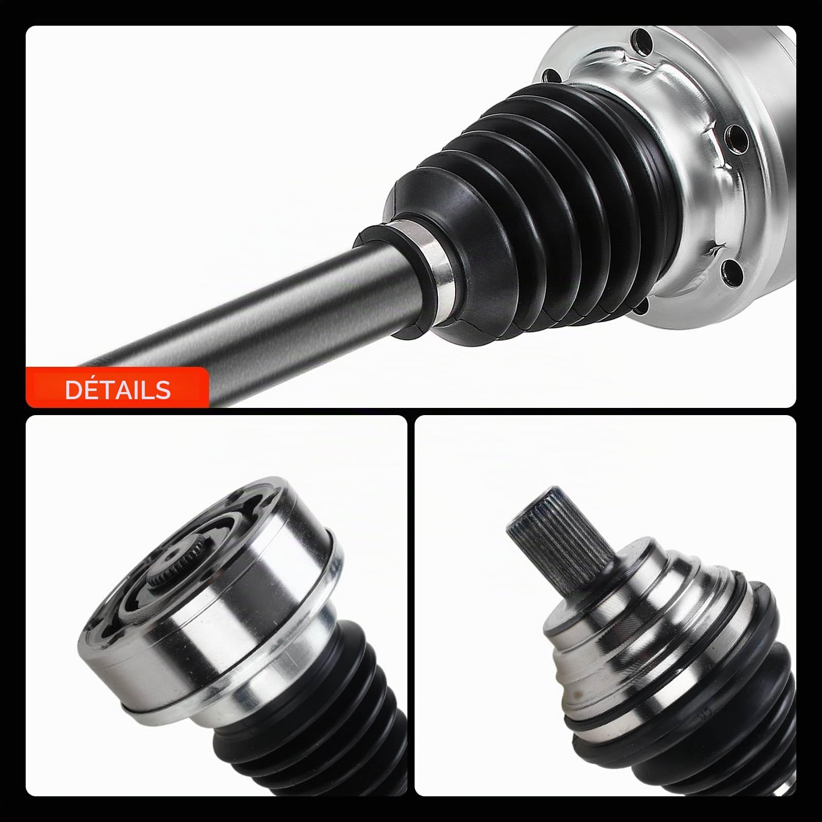 Frankberg Arbre de transmission avant gauche 1K0407271AT