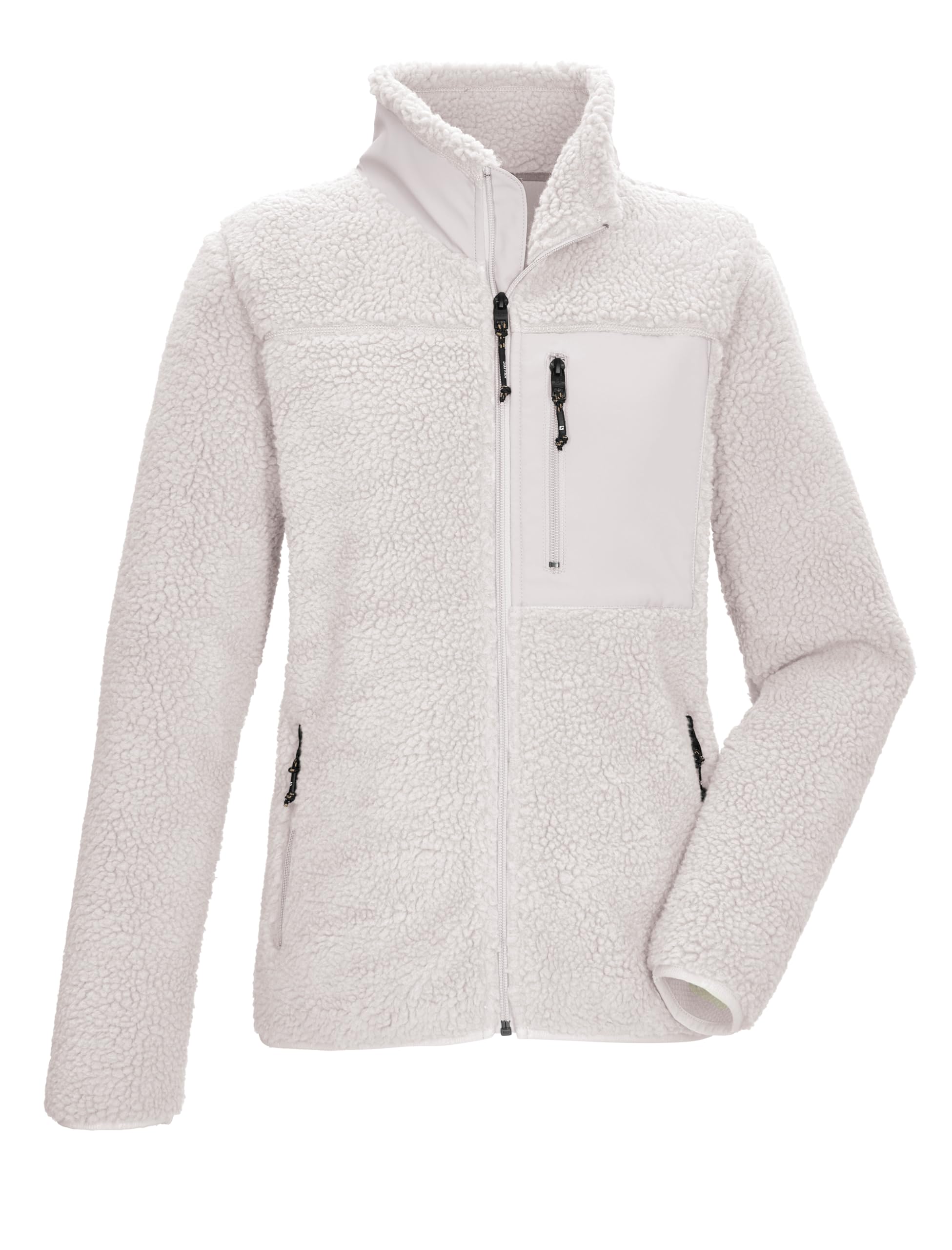 Killtec Donna Giacca in pile Sherpa con collo alto KOW 23 WMN FLC JCKT