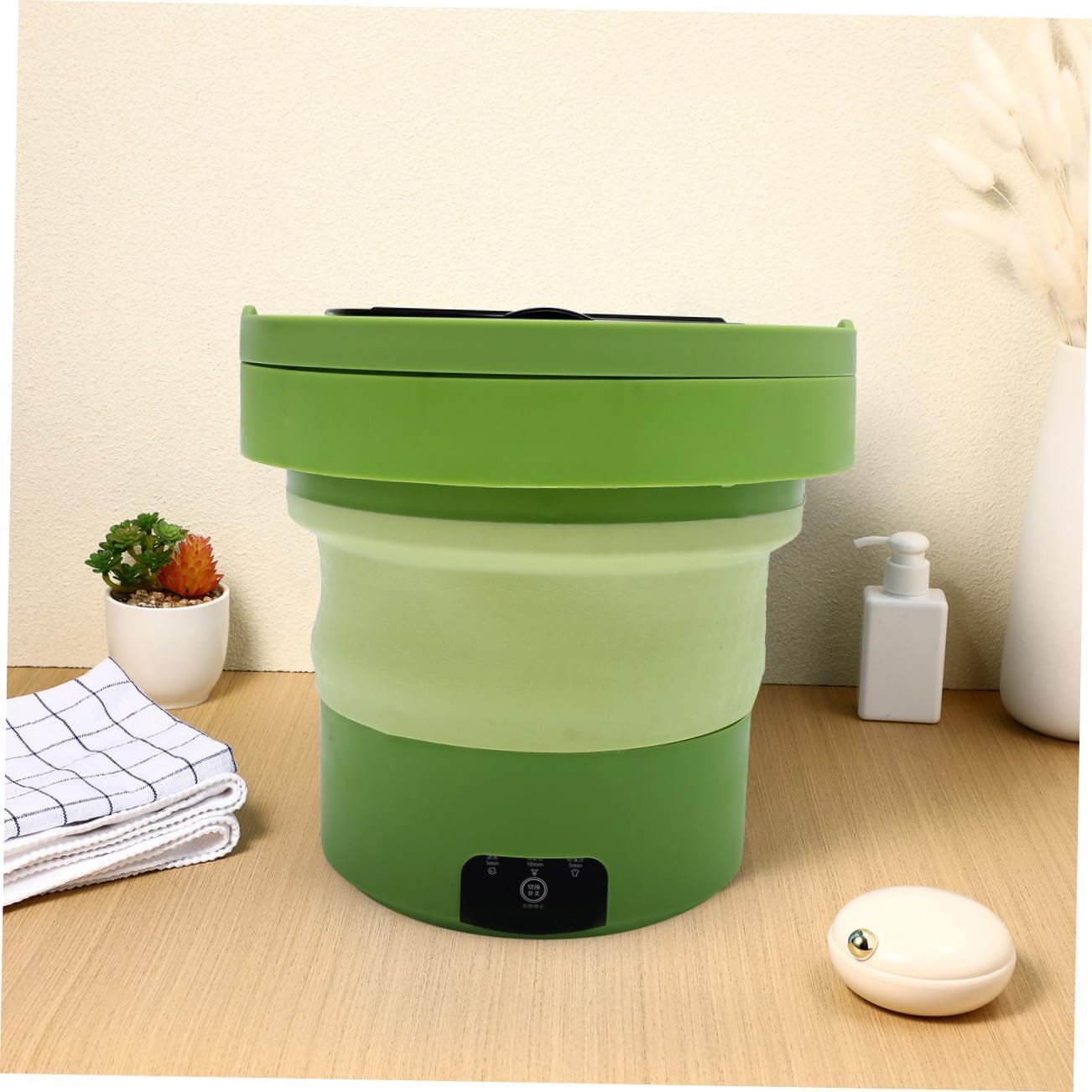 Tiny Washing Machine Portable Laundry Washer Camping Clothes Washer for Travel Home