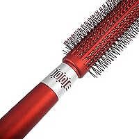 Vista 5 de VOCOSTE Peines para el cabello, cepillo de pelo redondo húmedo y seco, rojo