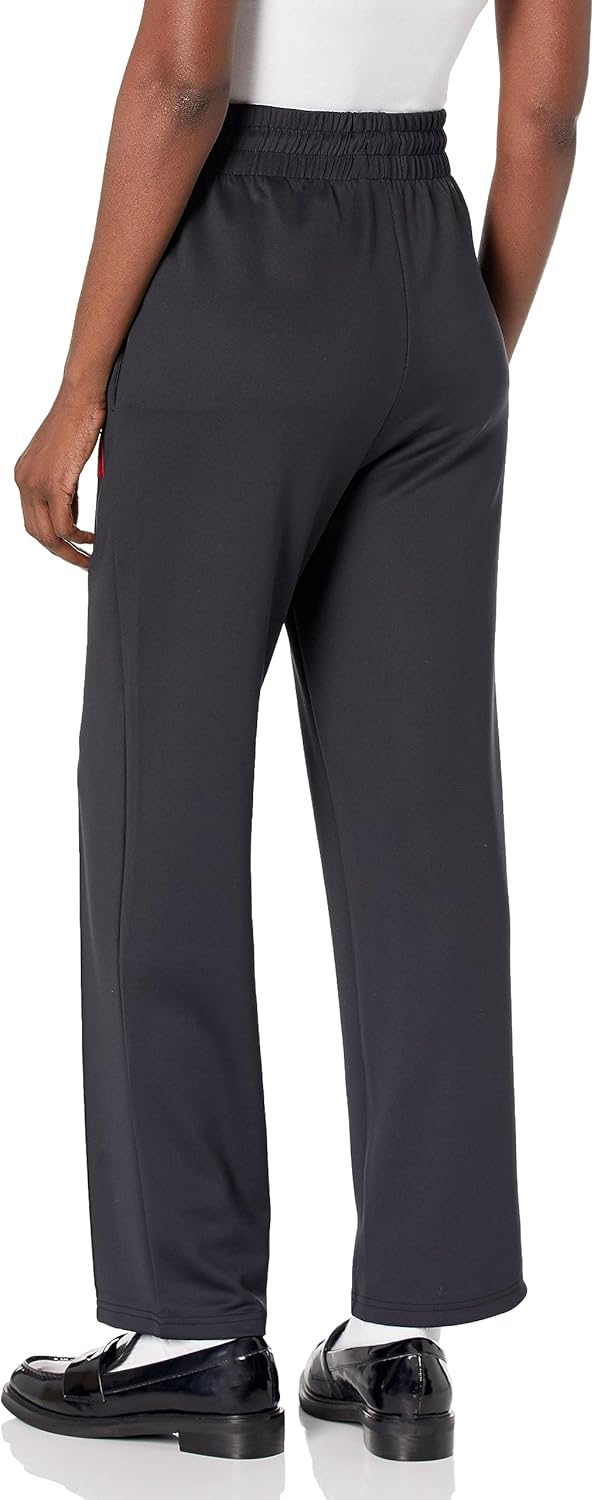 Hugo Womens Woven Logo Jersey Sweatpants - Image 2