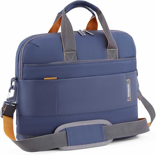 American Tourister Urban Biz | 10 Ltrs | 1 Compartment | Detachable &amp; Adjustable Strap | Small Briefcase | 1 Year Internat...