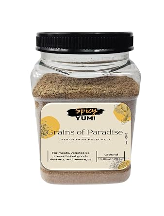 Spicy Yum! Grains of Paradise - Whole Alligator Pepper Atare, Guinea, Melegueta Pepper Ground - 1 Pound 16 oz