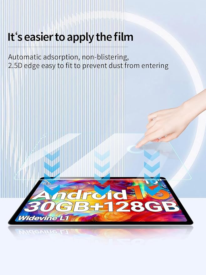 Protector de Pantalla para URAO X109 Android 16 10.1 Pulgadas, 9H, 2 Unidades miniatura 6
