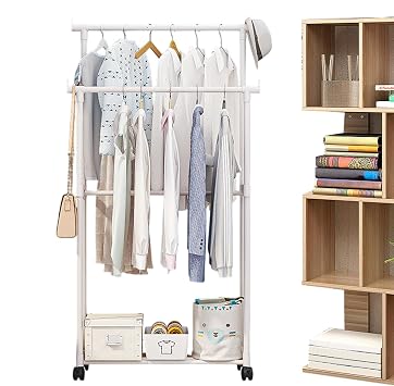 Garment Rack Multi-Purpose with Bottom Shelf