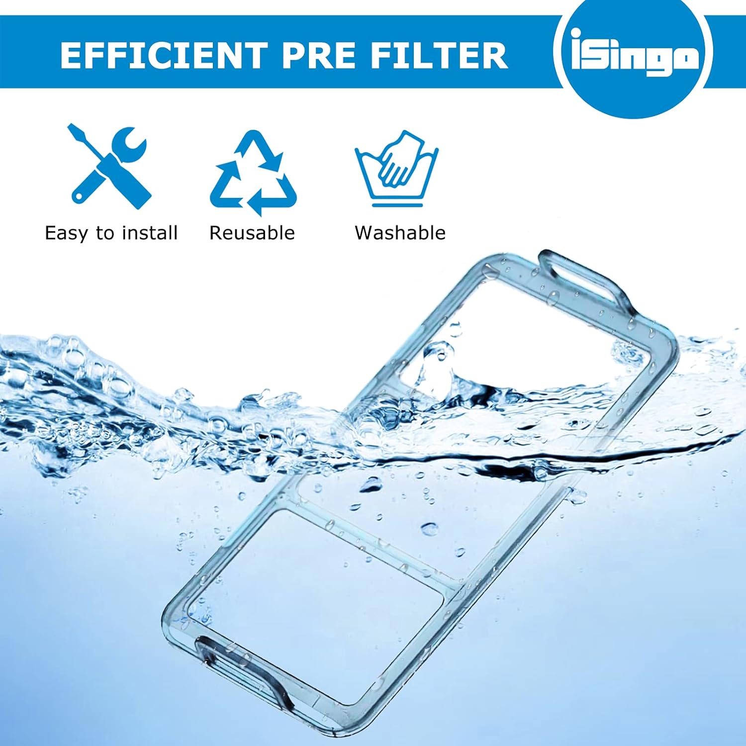 iSingo Replacement Parts Compatible with Eufy RoboVac 11S, 15C, 30, 30C, 12, 35C, 15T Robotic Vacuum Accessories, Includes 10 Side Brushes, 8 Filters, 1 Main Brush, 1 Pre Filter, 1 Rolling Brush: Home Improvement