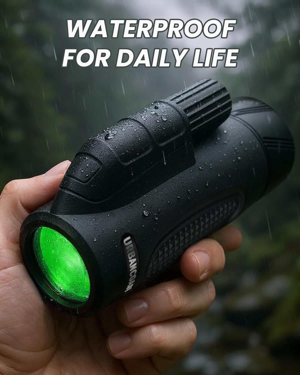 8X32 Monocular Telescope for Adults High Powered – Waterproof, BAK4 Prism, FMC Lens, Compact Spotting Scope for Bird Watching, Hiking, Travel, Camping & Outdoor Exploration - Image 5