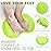 Shower Foot Scrubber Mat Back Washer Back Exfoliating Bath Wash Pad Wall Mounted Slip Suction Cups Foot Scrubber for Use in Shower Cups Foot Cleaner for Men and Women