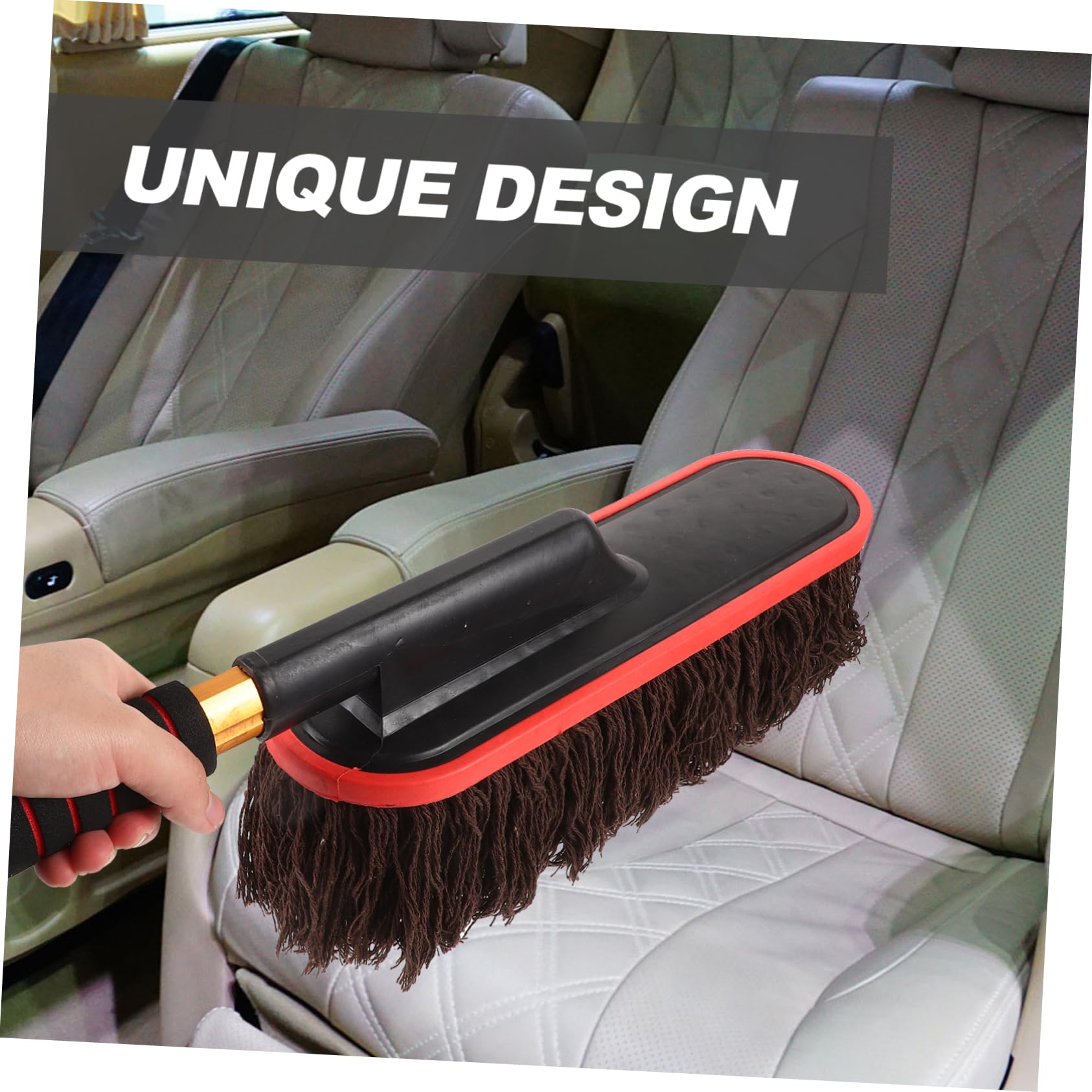 ULTECHNOVO 3pièces Brosse De Nettoyage De Voiture Rétractable Outil De Lavage Ergonomique pour Zones Difficiles Accès Brosse Douce pour Éliminer Saleté Et Résidus Accessoire Compact Et