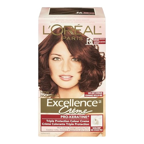 Miniatura 75 de L'Oreal Paris Excellence Triple Protection - Coloración permanente para el cabello, marrón oscuro [4] 1 unidad (paquete de 10 unidades)
