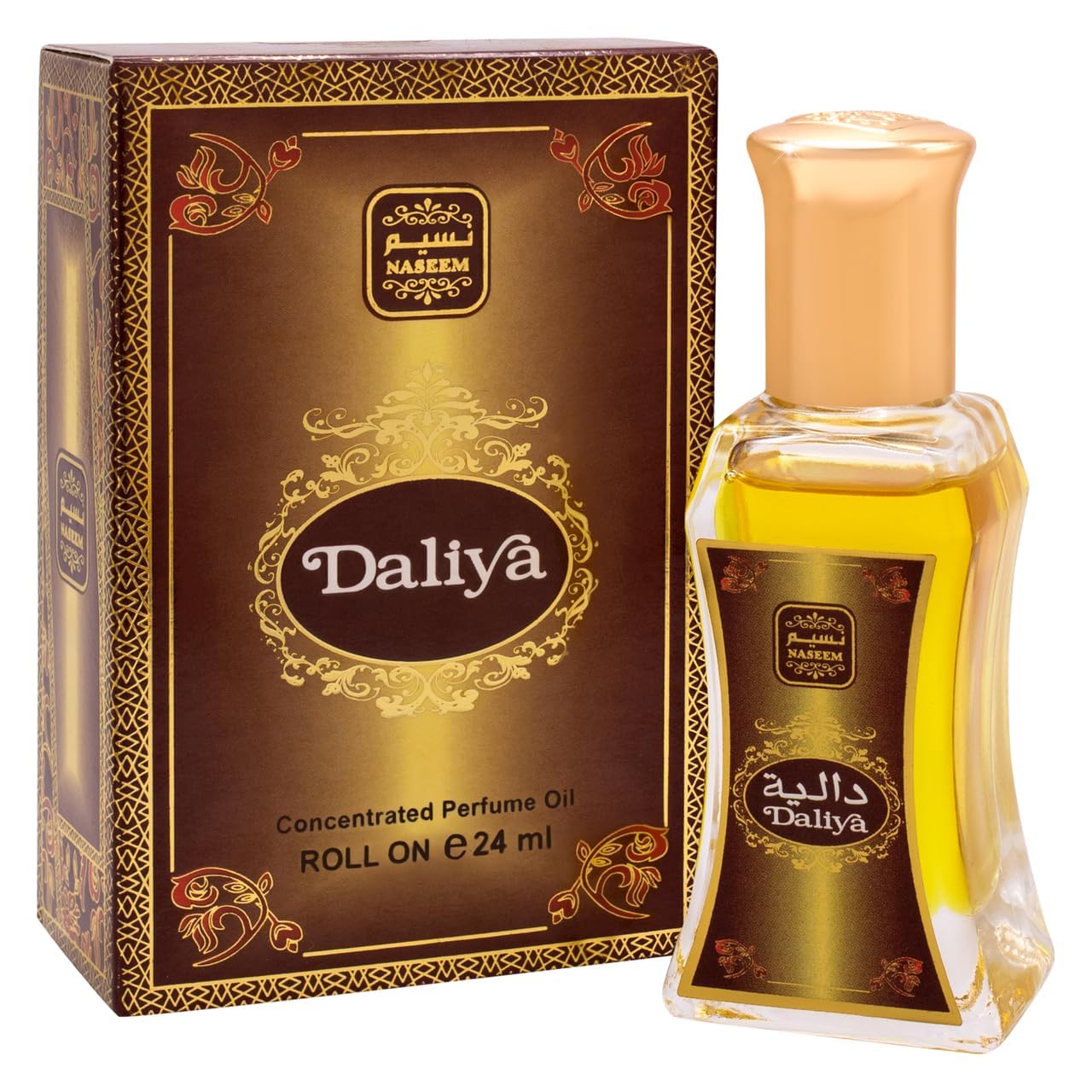 NASEEM Daliya Roll On Perfume 24ml for Men & Women | Alcohol-Free & Hypoallergenic | Long-Lasting Scent with White Flowers, Spicy & Musk Amber | Arabian Perfume Oil for Sensitive Skin-picture-41