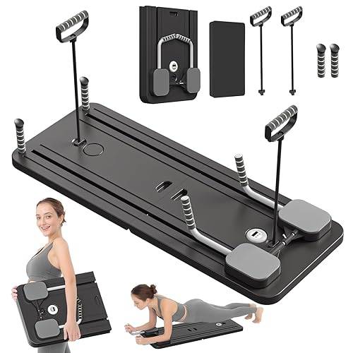 JANUA Pilates Board - Pilates Reformer Set, Multi-Purpose Foldable Pilates