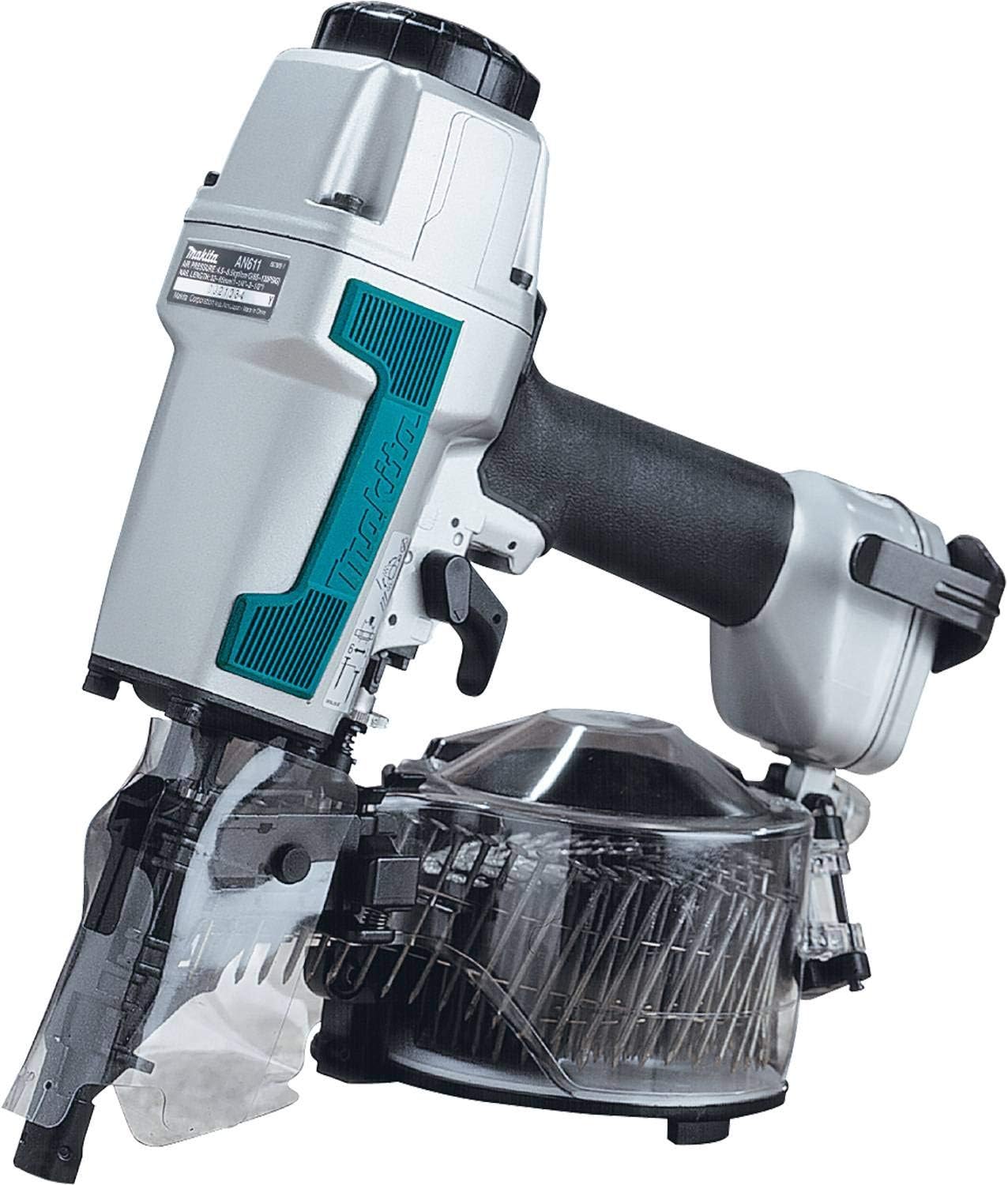 Makita AN613 Pneumatic 15° 21/2" Siding Coil Nailer